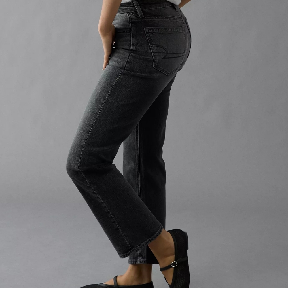 American Eagle Outfitters Women's Black Jegging Jeans (#1,320).